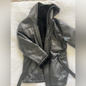 Fur & Leather coat